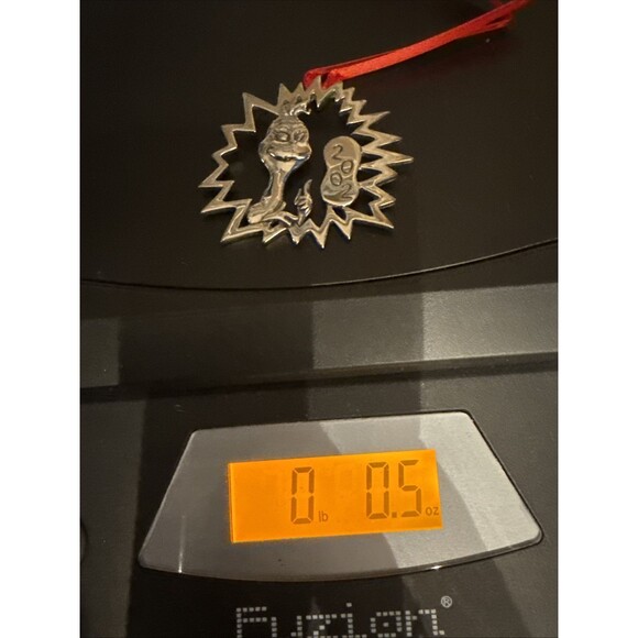 Hand & Hammer 2002 Dr Seuss Grinch Sterling Silver Christmas Ornament Rare! - Picture 10 of 14